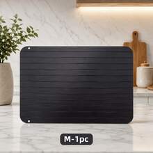 Cutting Board, Household Kitchen Cutting Board, Double-Sided Fruit And Vegetable Board, Frozen Meat Defrosting Tray. Faster And Safer Defrosting Method, Large Defrosting Tray, Defrosting Through Natural Heating. - Multicolor - View 15