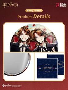 Harry Potter 1pc Accessory Figurine Badge Mirror Blind Box Random Style. Perfect For Birthday Gifts, Halloween & Christmas For Fans & Collectors. - Multicolor - View 3