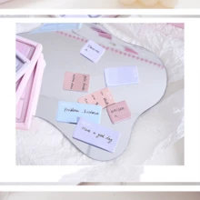 1pc/210pcs Multi-Size Index Sticky Notes, Student Textbook Marking Stickers, Planner Memo Notes, Office Classification Label Stickers, Adhesive Memo Paper - A - View 8