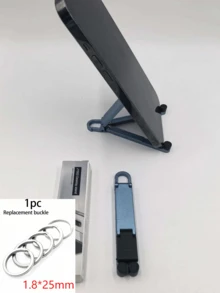 便攜式可折疊鑰匙圈手機支架,口袋迷你手機支撐架,可調節智慧型手機架。適合公路旅行娛樂、咖啡廳手機瀏覽、日常戶外攜帶、飯店臨時手機支撐 - 彩色 - 查看 14