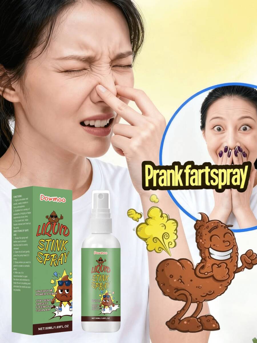 屁噴霧 真實屁味惡搞整蠱趣味道具 派對必備 - 臭屁噴霧 - 查看 1