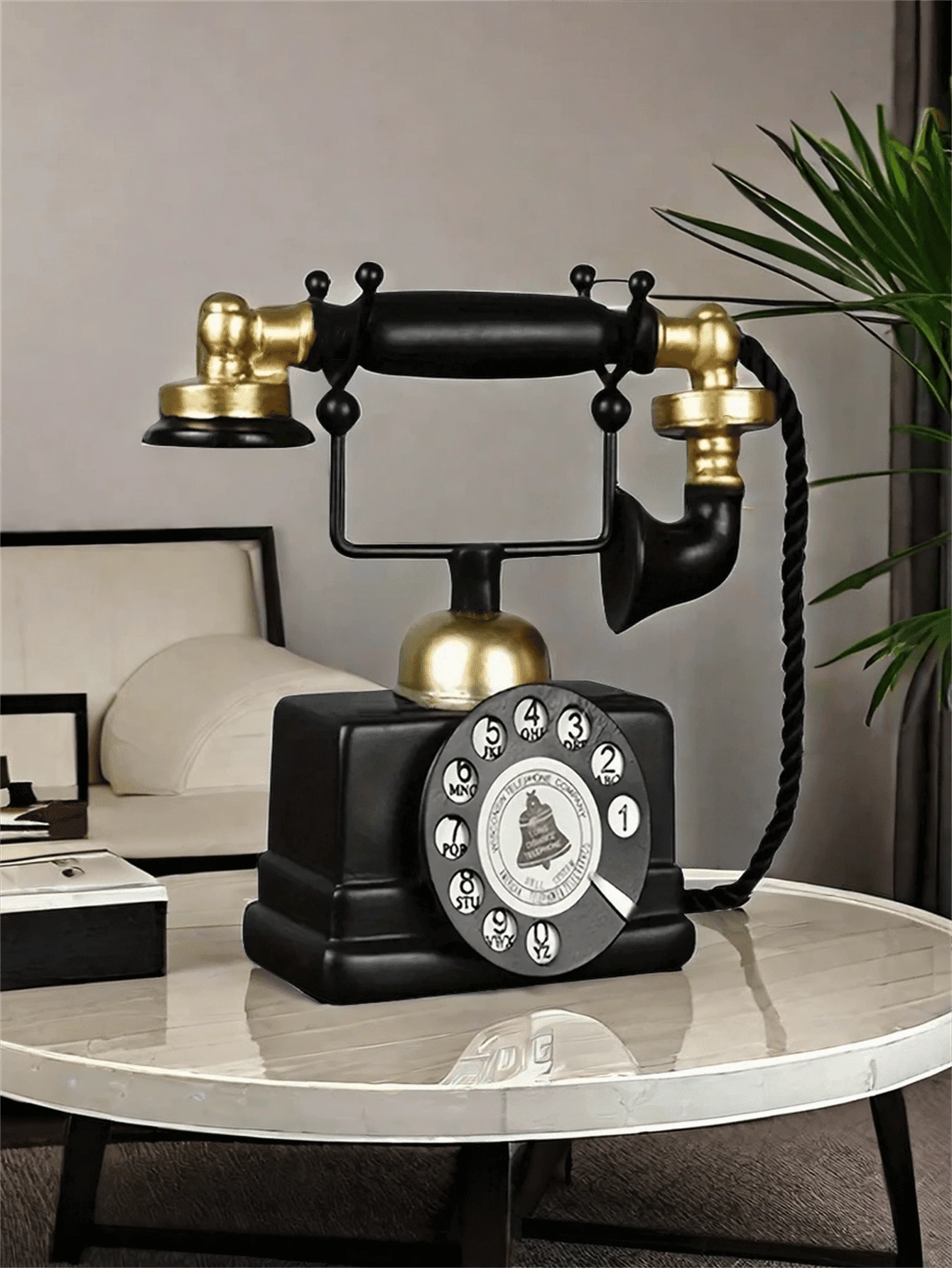 Decorative Telephones - Black 1pc - View 1