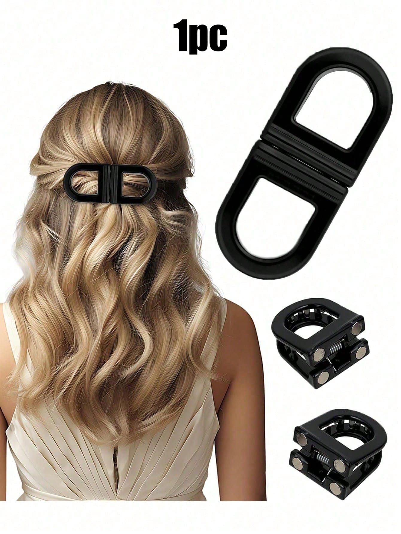 Women's Magnetic Hair Clips, Strong Non-Slip Magnetic Styling Hair Clips, Seamless 2-In-1 Design, Easily Create Daily Hairstyles, Suitable For All Hair Types, Smart Magnetic Upgrade Hair Clips - Multicolor - View 1