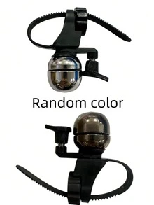 1pc Mountain Bike Mini Bell Thumb Bell Cycling Bell Bicycle Riding Equipment Accessory - Multicolor - View 8