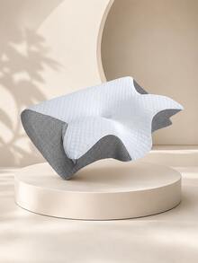 1 buah Bantal Busa Memori Berbentuk Kupu-kupu, Desain Ergonomis, Menopang Leher dan Meningkatkan Relaksasi, Cocok untuk Posisi Tidur Telentang dan Miring, Hadiah Natal yang Sempurna, Cocok untuk Digunakan Sepanjang Tahun - MultiWarna - View 16