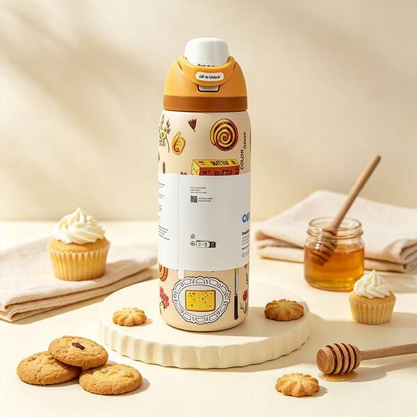 Bình giữ nhiệt Owala 32oz/24oz Fruit Cup bằng thép không gỉ, bình nước pop-up cầm tay ngoài trời có ống hút, phù hợp cho thể thao, du lịch và hoạt động thể thao tại trường, kín nước tốt, thiết kế nắp bật, dùng cho đồ uống nóng lạnh, cà phê và đồ uống đá xay
