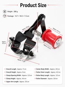 Motorcycle Chain Tensioner, Universal Spring Loaded Automatic Chain Adjuster With Guide Roller, Heavy Duty Metal Bolt-On Chain Tensioning Roller, Suitable For Dirt Bikes, ATV, Quad Bikes, Pit Bikes, Scooters, Motorcycle Accessories, Motorcycle Equipment - A - View 7