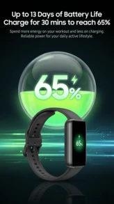 Samsung Galaxy Fit3 Smart Band Versi Internasional | Layar Besar AMOLED 1,6 Inci, Koneksi Bluetooth Sinkronisasi Notifikasi Ponsel, Pemantauan Kesehatan Sepanjang Hari, Pelacakan Aktivitas Olahraga, Desain Wearable Tahan Lama - View 10