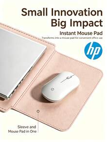 HP Ultra-Thin Laptop Sleeve For Commuting And Business Travel, Cream Color, Versatile Minimalist Style, Compatible With 14-16 Inch Laptops, Easy To Carry With One Hand - View 7