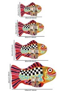 Cute Goldfish Pattern Decorative Rug, Soft Non-Slip Plush Thick Short Pile, Machine Washable, With Non-Slip Backing, Fun Home Decor, Suitable For Bedroom Living Room Entryway Bathroom Toilet, Warm Housewarming Gift - A - View 2