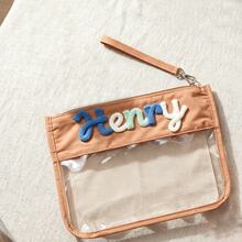 Personalized Custom Storage Bag | Beach Bag | Transparent Storage Bag | Summer Gift | Toiletry Bag | Wet Storage Bag | Transparent Makeup Bag - Multicolor - View 18