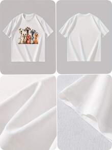 Men T-Shirts - 白色 - 查看 4