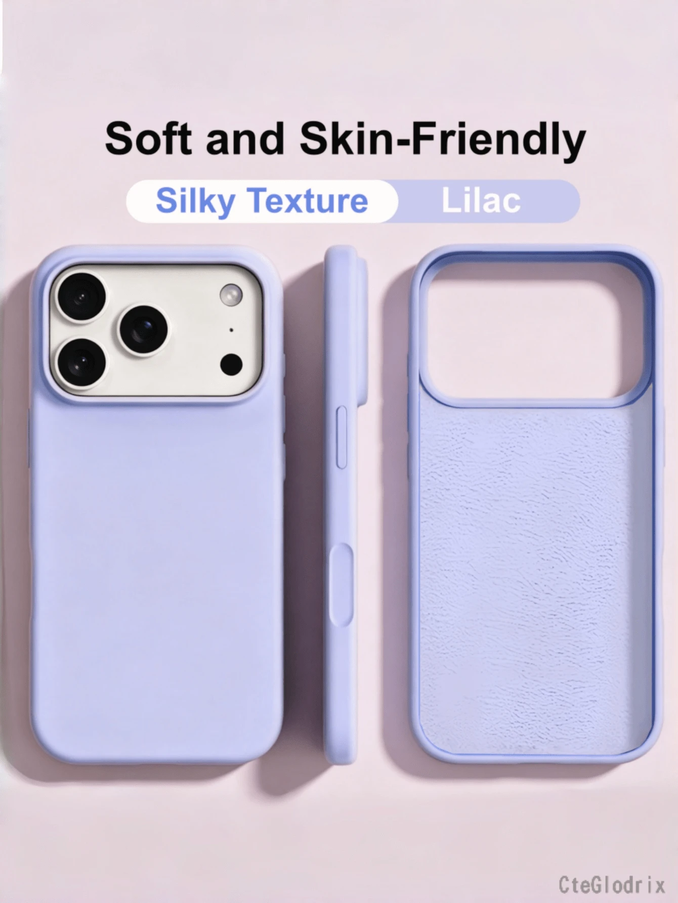 新款奢華柔軟防震米色手機殼，適用於 iPhone 17 16 15 Pro 14 Plus 13 12 11 17 Pro Max Air XR XS Max X/XS 7/8 Plus 7/8，防摔防滑光滑設計，親膚材質