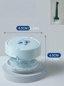 3合1假牙收納盒 自動彈開式牙齒矯正保持器清潔盒 便攜式牙齒矯正器收納盒 適用旅行、臥室梳妝台、日常浸泡與存放 - 多色 - 查看 12