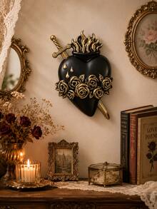 Heart Of Morvela | Sacred Heart | Gothic Wall Decor | Gothic Interior Decor | Gothic Gallery Wall - Multicolor - View 6