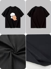 Camisetas de hombre - Negro - Ver 4
