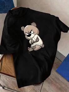 Men T-Shirts - Black - View 5