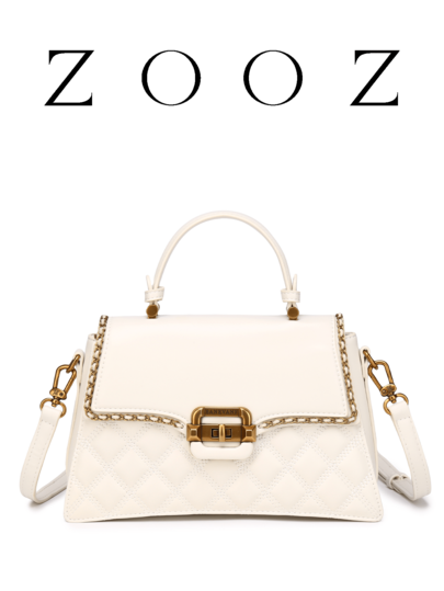 POHO ZOOZ Brand Luxury Women's Handbag Co-Branded Customized Medium Square Tote Bag Fashionable Matching Exquisite Evening Dress As Gift For Female Friends Classmates Family