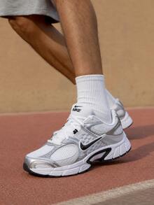 Nike New Men's Mesh Chunky Sneakers, Simple, Casual, Breathable Running Shoes - White/Gray - View 2