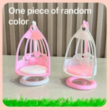 Hamster Swing Chair Toy - Adorable Hanging Hammock Bed, Designed For Small Pets To Provide A Comfortable Space For Swinging, Resting And Playing! The Product Is , Durable And Suitable For Cage Use. - A - View 8