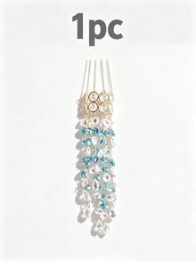 1pc Bell Flower Sun Catcher, Colorful Rainbow Maker, Floral Pattern, Reflective Decorative Wind Chime, Suitable For Balcony, Garden, Home Decor, Nature Lover Gift, Spring/Summer Decoration - Multi-color - View 12