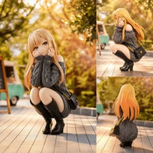 1件 18~10cm Cosplay 公仔 PVC 偵探女巫惡魔 3款 動漫少女收藏模型 動漫迷禮物 桌面裝飾 - 彩色 - 查看 6