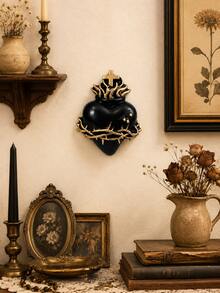 Heart Of Morvela | Sacred Heart | Gothic Wall Decor | Gothic Interior Decor | Gothic Gallery Wall - Multicolor - View 3