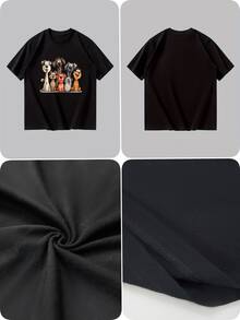 Camisetas de hombre - Negro - Ver 4