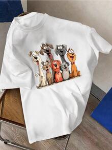 Men T-Shirts - 白色 - 查看 5