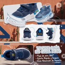Kids Sneakers - Blue - View 9