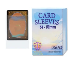 1000pcs Inner Card Sleeves, Perfect Fit For /Cards, Sports Cards, Football Cards, Smooth And Durable - Multicolor - View 15
