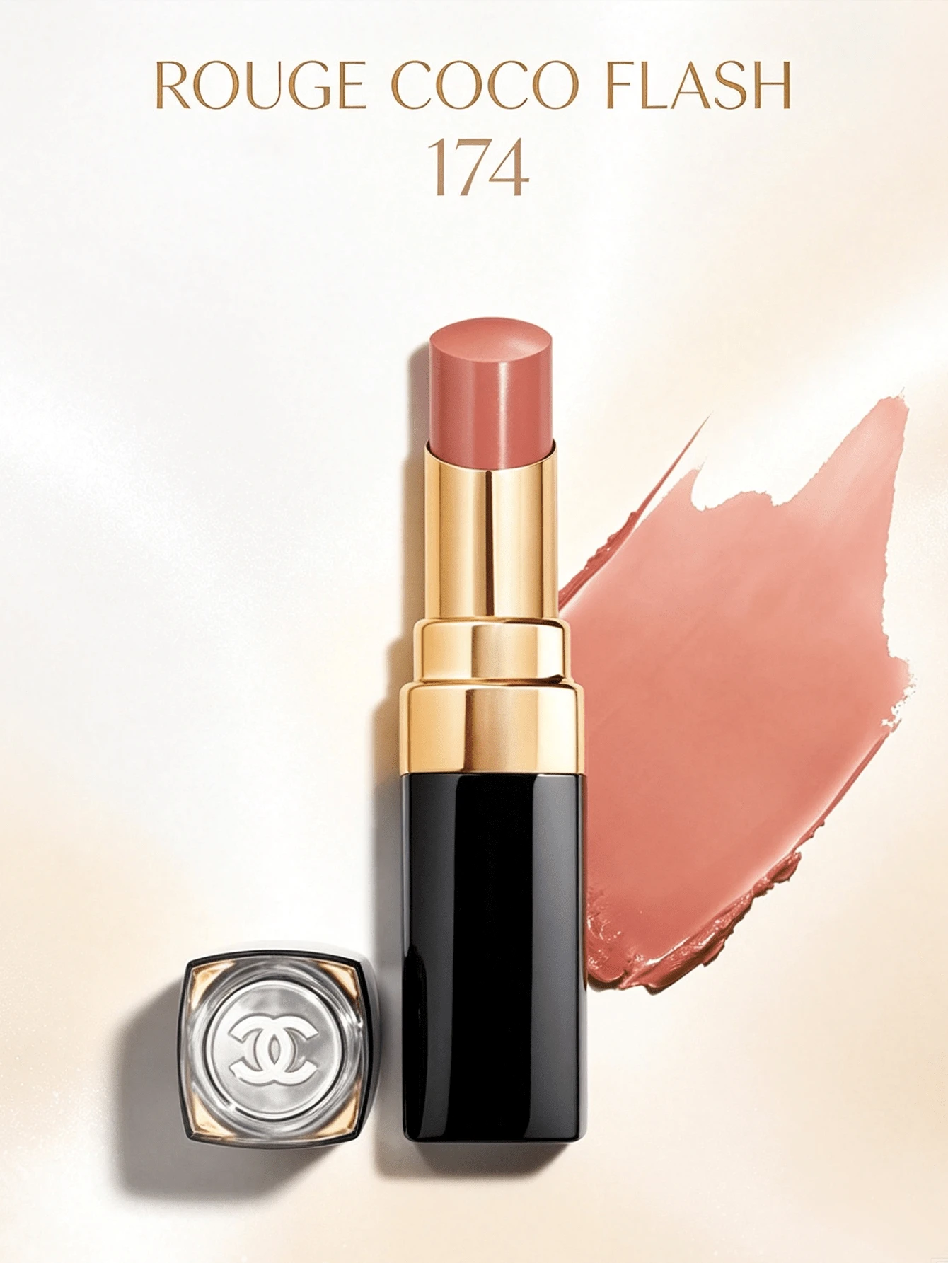CHANEL [Travel Size-#174-1.5g]Coco Miss Shimmer Lipstick 174-DESTINATION 1.5g - #174-1.5g - View 1
