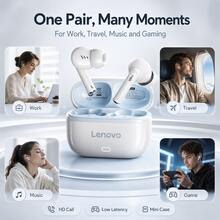 Lenovo EA269 True Wireless Earbuds Bluetooth 5.4 In Ear Noise Reduction Ultra Low Latency Gaming Stereo Earphones For Sports Office Daily Android IOS - View 4