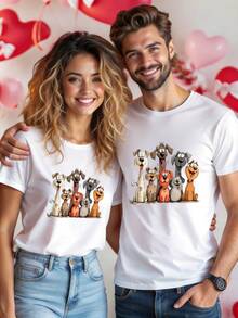 Men T-Shirts - 白色 - 查看 2