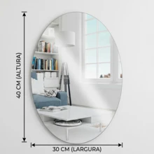 Mirror Stickers - Oval - Übersicht 2