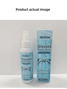 jakehoe Semprotan Perawatan Anti Gores Lensa, Membersihkan Noda pada Kacamata, Semprotan Perawatan Anti Gores Lensa untuk Penglihatan Jernih, Meningkatkan Efek Visual Lensa, Melindungi Lapisan Lensa - Liquid - View 8