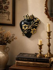 Heart Of Morvela | Sacred Heart | Gothic Wall Decor | Gothic Interior Decor | Gothic Gallery Wall - Multicolor - View 9