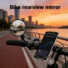Adjustable Handlebar Bicycle Rearview Mirror, Suitable For Mountain Bikes, Road Bikes And Fixed Gear Bicycles, Bicycle Rearview Mirror Accessory - A - View 4