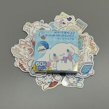 bandai 盒裝裝飾貼紙 60 款獨特圖案，可用於手帳、拼貼、手工藝品、文具改造的創意裝飾素材 - 彩色 - 查看 10