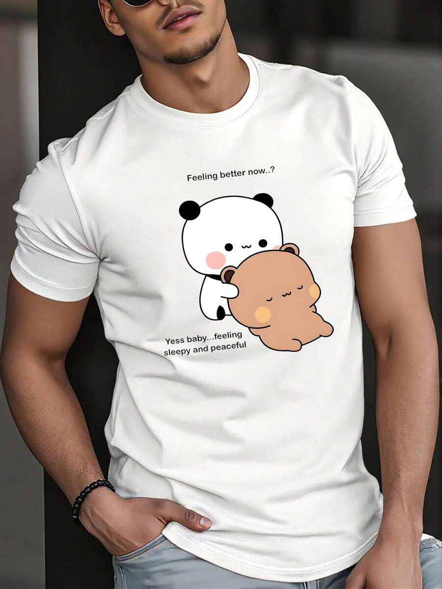 Men T-Shirts - White - View 1