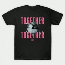 Customized T-Shirt Streetwear TshirtPrint Unisex Cotton Harry Disco Styles Unisex - 黑色 - 查看 1