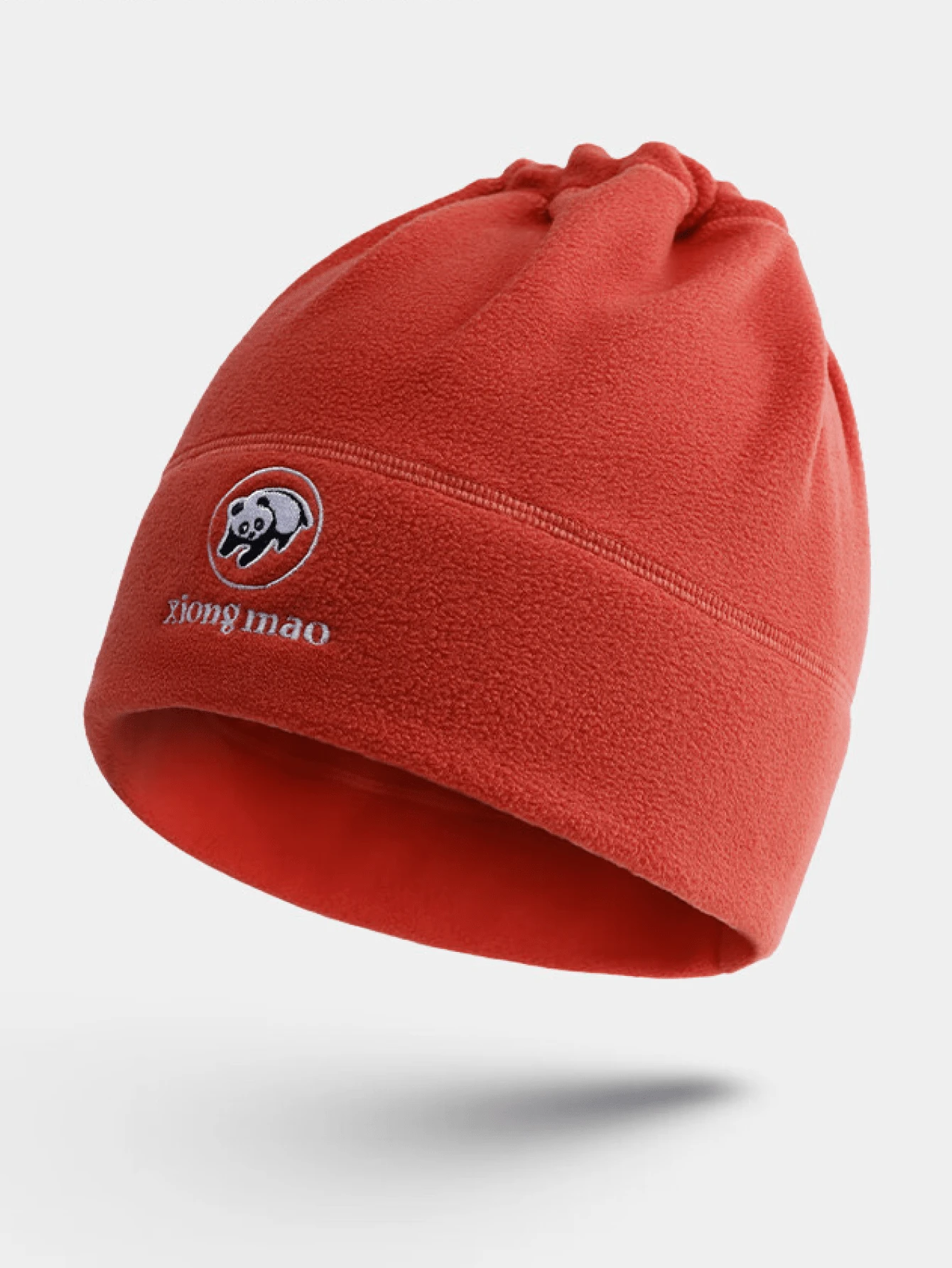 CAMEL CROWN Fleece Hat Windproof Warm Neck Gaiter, Fashion Versatile Hat For Cycling Autumn Winter - Sunrise Red - View 1