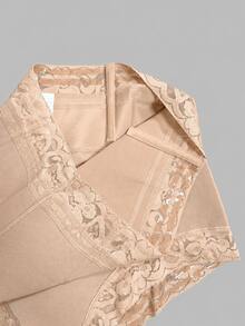 1 pieza Pantalón moldeador y adelgazante de cintura alta para mujer, control de abdomen, apto para múltiples ocasiones - Camel - Ver 7