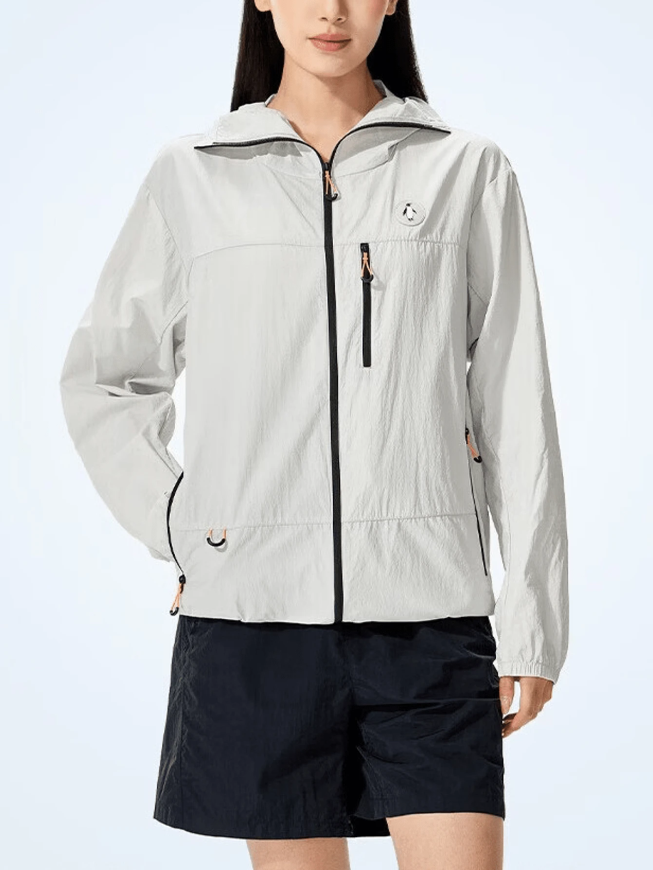 CAMEL CROWN Unisex Sun Protection Jacket, Original Yarn Cool Feel Outdoor Heat Blocking Breathable UPF High UV Protection Sun Shirt - Glacier Gray - View 1