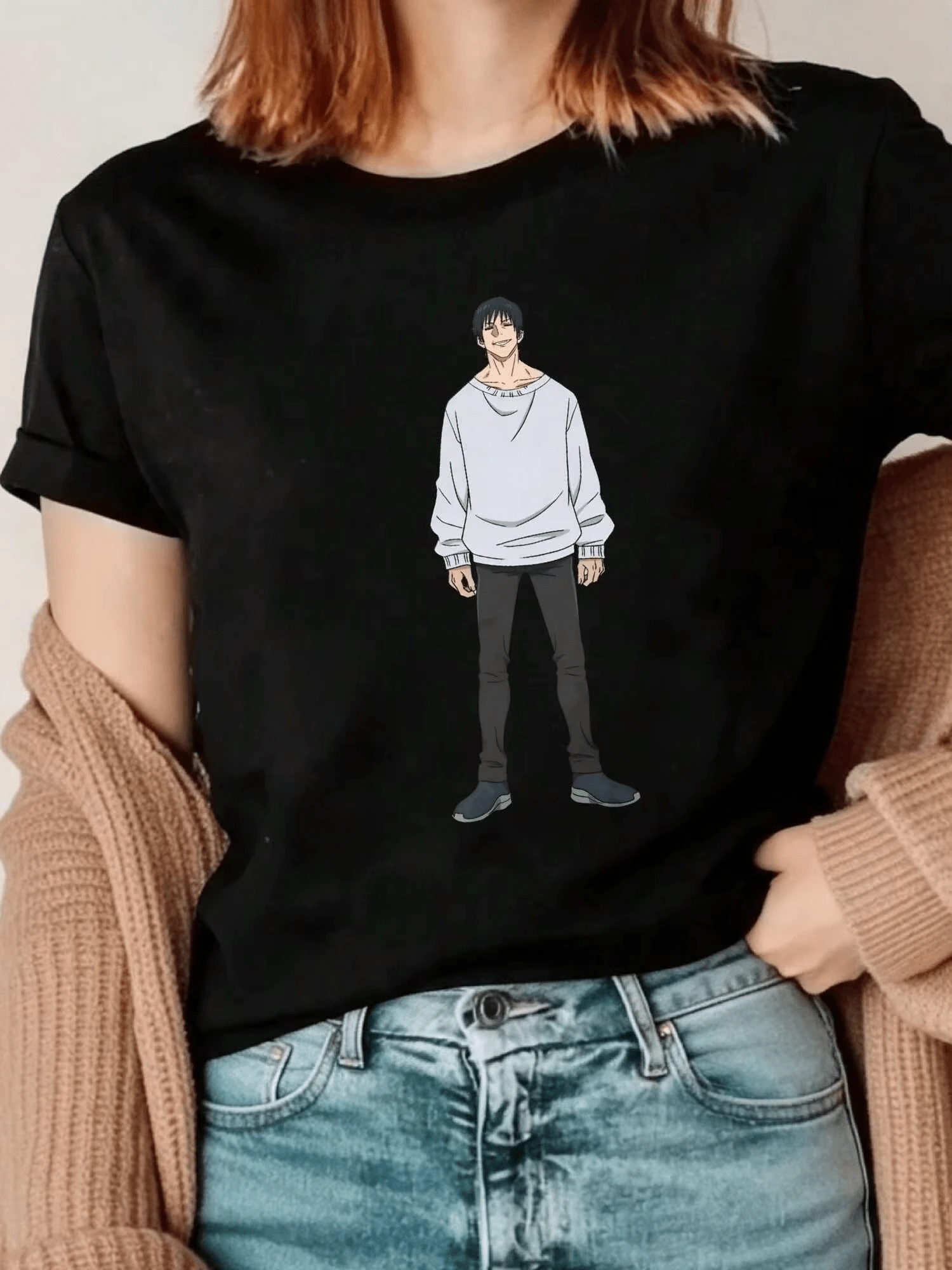 Women T-Shirts - 黑色 - 查看 1