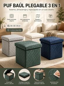 Storage Benches & Ottomans - Green - View 3