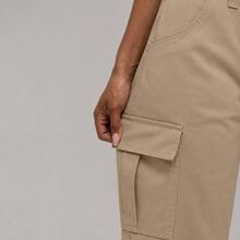 Women Pants - Khaki - View 3