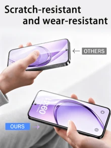 5 Paket Pelindung Layar Kaca Tempered - Pelindung Layar 9H yang Kompatibel dengan Casing Ponsel - Untuk Kaca Tempered - Bening - Clear - View 2