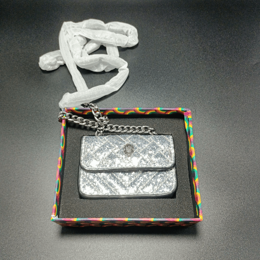 Mini KG Eagle Head Small Square Bag, Niche Zero Wallet, Versatile Crossbody Bag