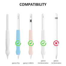 1/6 buah Sarung Pena Silikon, Kompatibel dengan Apple Pencil Generasi ke-2, USB-C dan Pro, Pegangan Ergonomis yang Presisi - MultiWarna - View 4